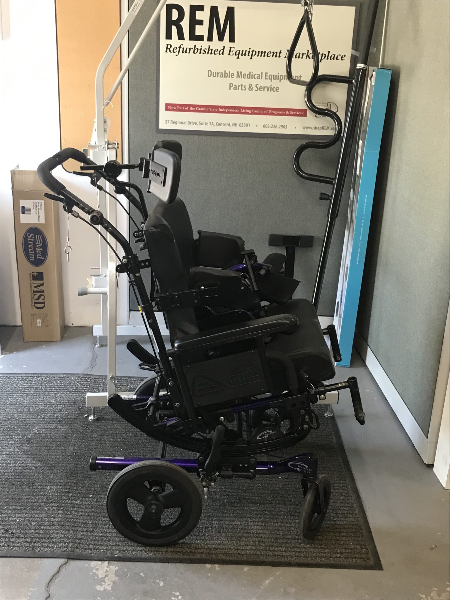 Wheelchair Tilt In Space Quickie Iris REM