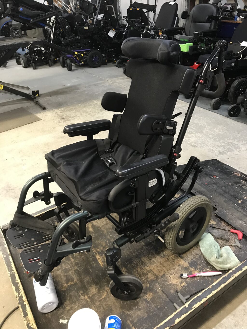 Wheelchair Quickie Zippie Tilt In Space REM