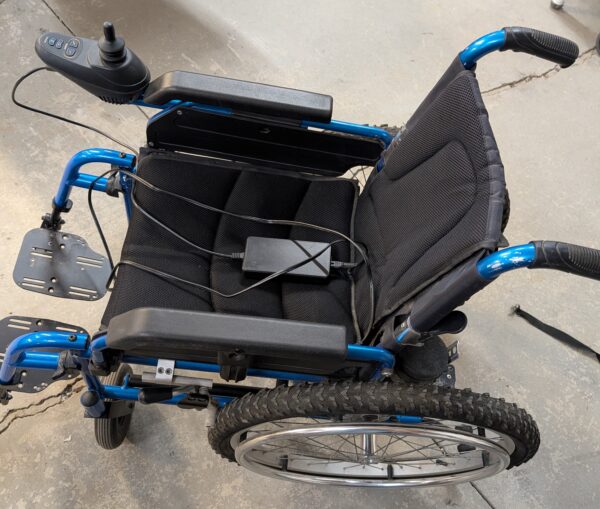 Wheelchair Power Folding