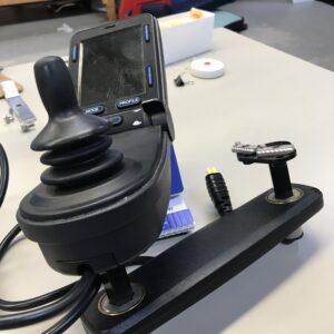 Joystick-Sunrise Quickie Power Wheelchair