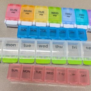 Pill Box 2 for 1